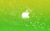 Tapety na plochu - Green Apple logo