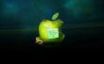 Tapety na plochu - Apple logo and frog