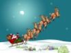 Tapety na plochu - Santa and reindeers