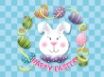 Tapety na plochu - Easter bunny head