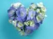 Tapety na plochu - Purple petals heart