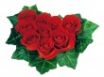 Tapety na plochu - Leaf Roses Heart