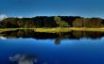 Tapety na plochu - Blue lake reflection