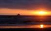 Tapety na plochu - Sunset over a beach