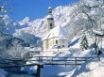 Tapety na plochu - Snow on church