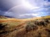 Tapety na plochu - Rainbow over hills