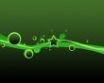 Tapety na plochu - Green vectors