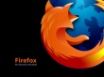 Tapety na plochu - Black Mozilla Firefox