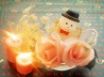 Tapety na plochu - Snowmans Candles