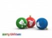 Tapety na plochu - 3 Christmas Globes
