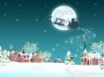 Tapety na plochu - Santa with reindeers