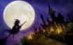 Tapety na plochu - Witch on a broom