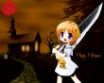 Tapety na plochu - Girl with knife