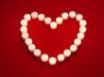 Tapety na plochu - White candles heart