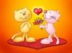 Tapety na plochu - Love for cats