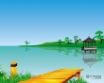 Tapety na plochu - Lake scenery