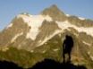 Tapety na plochu - Hiker silhouette