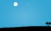 Tapety na plochu - Dark scenery blue