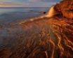 Tapety na plochu - Waterfall in sunset
