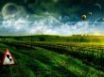Tapety na plochu - Balloons over fields