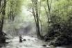 Tapety na plochu - Fishing in the river