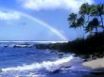 Tapety na plochu - Rainbow over shore