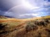 Tapety na plochu - Rainbow over hills